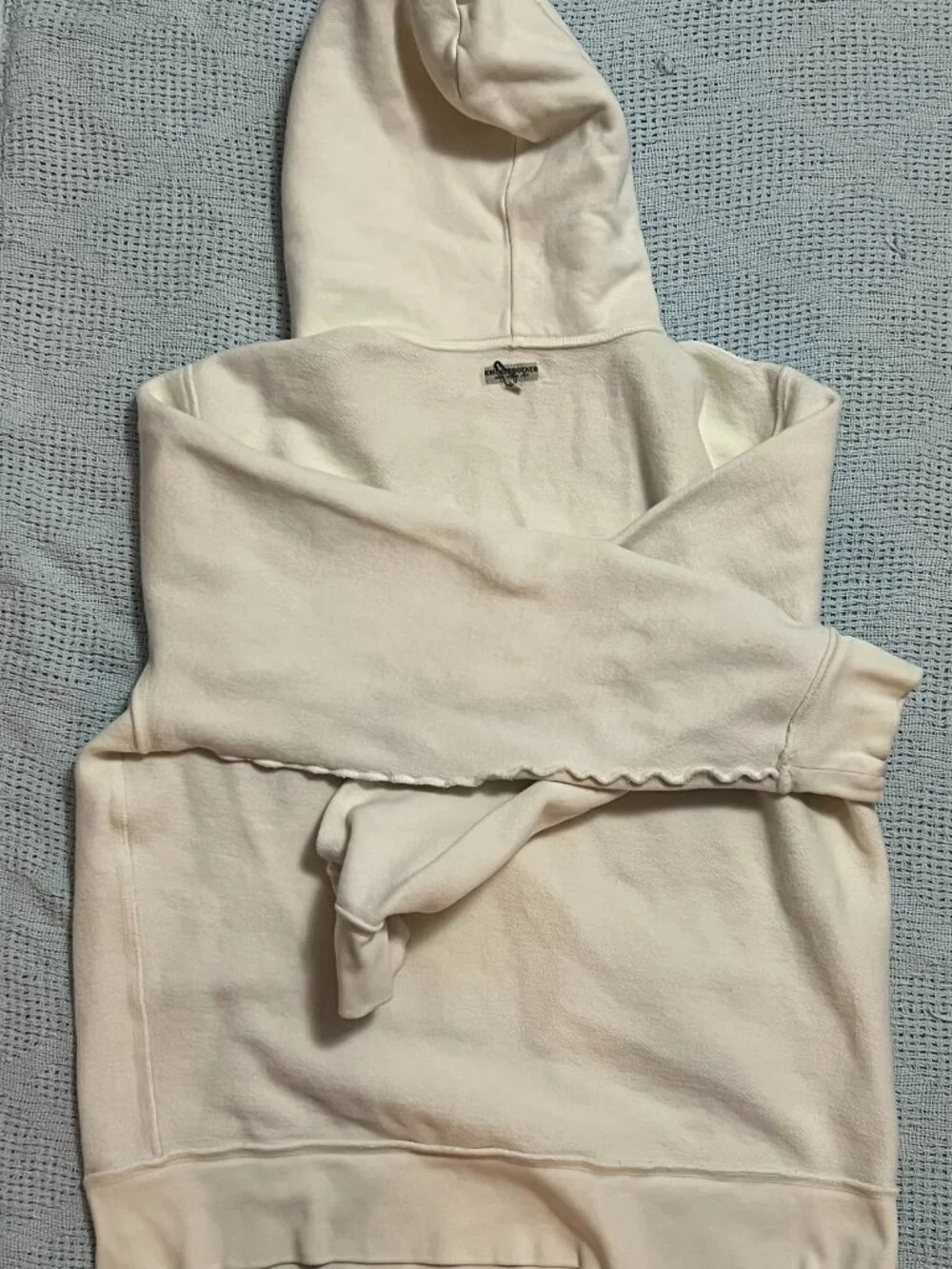 NickerBocker NYC Men's Standard Hoodie XL  - Ivory (100% Cotton)
